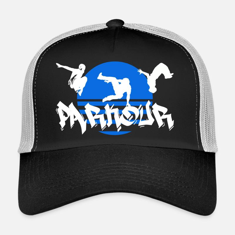 Parkour - Trucker Cap - Schwarz/Steingrau