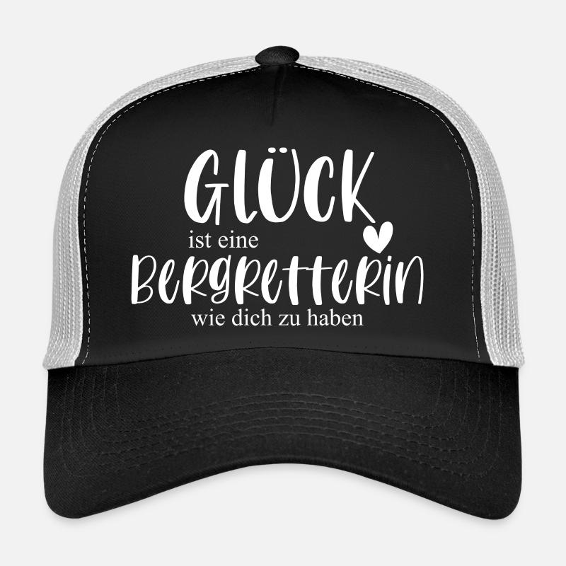 Bergretterin Klettern Berg Geschenk Trucker Cap
