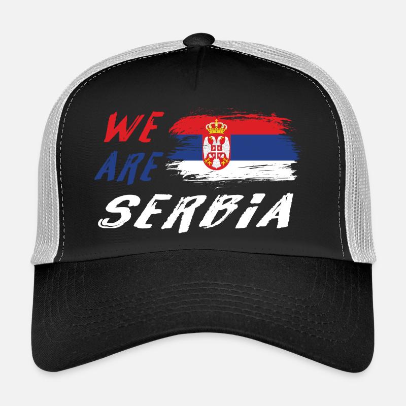 Wir sind Serbien Trucker Cap