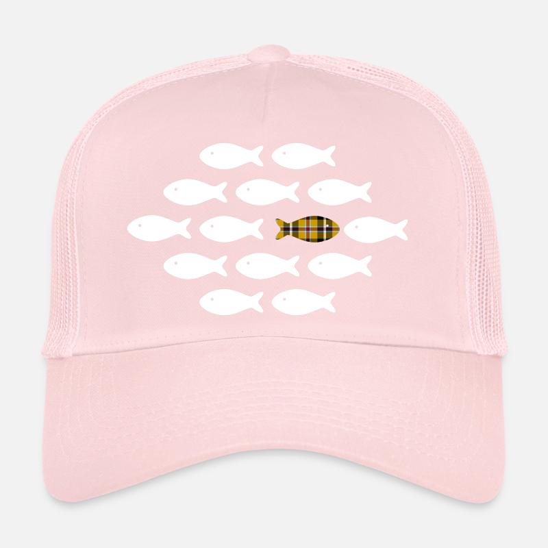 Cornish fish swim their own way Trucker Cap