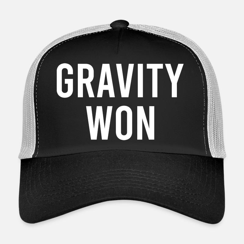 Gravity Won Gebrochener Arm Beinknochen Gelenk Gesund Werden Trucker Cap