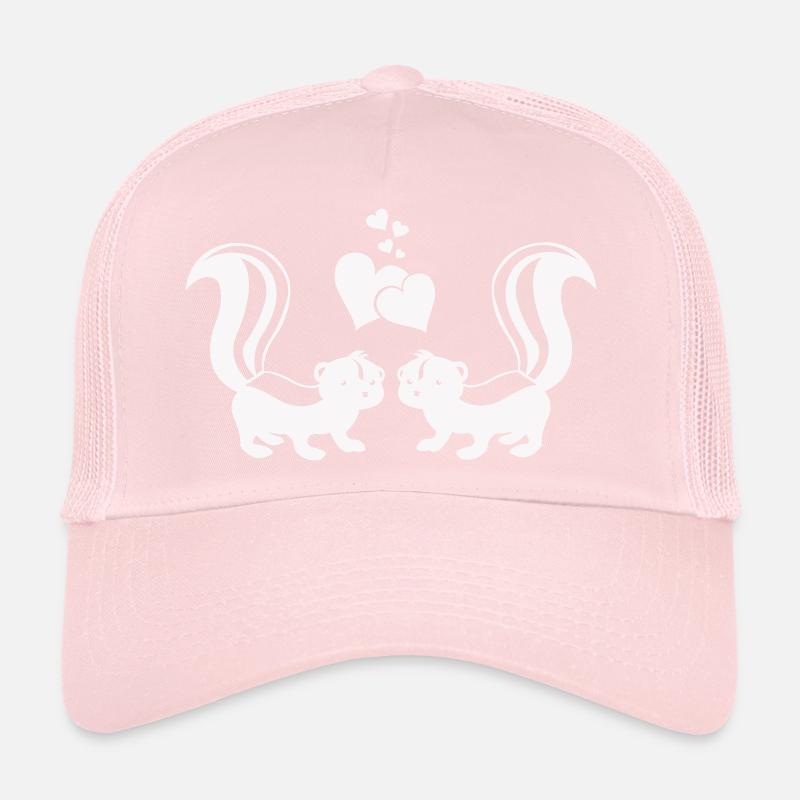 Skunks in Love Trucker Cap
