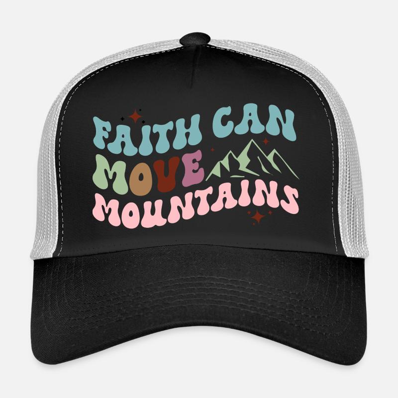 Glaube kann Berge versetzen Trucker Cap