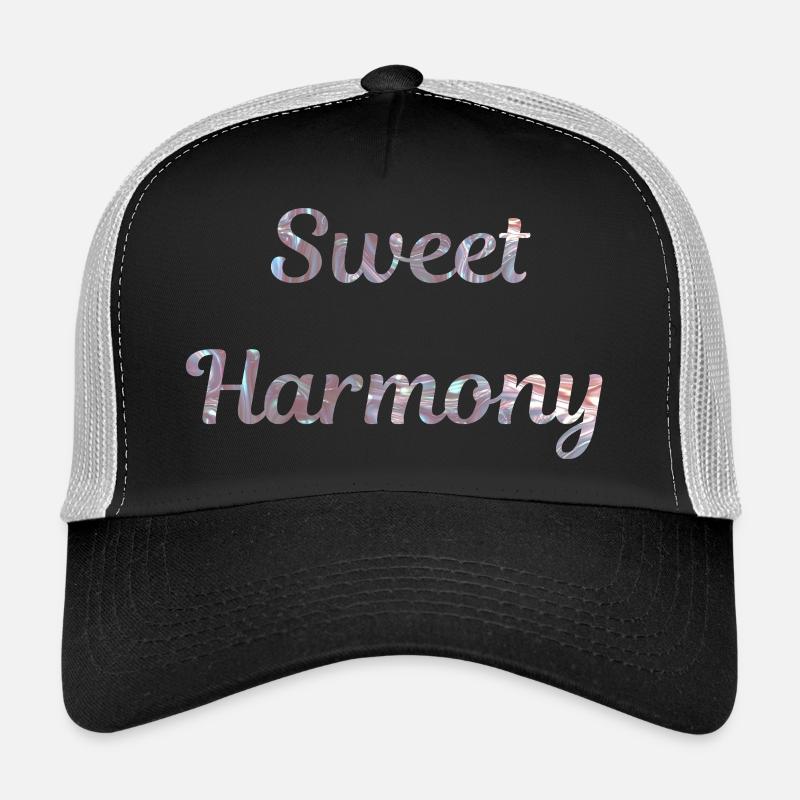 Süße Harmonie - Trucker Cap - Schwarz/Steingrau