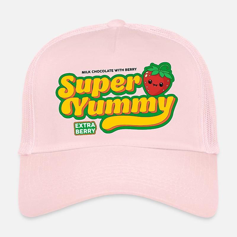 Fraises et plaisir Casquette trucker 