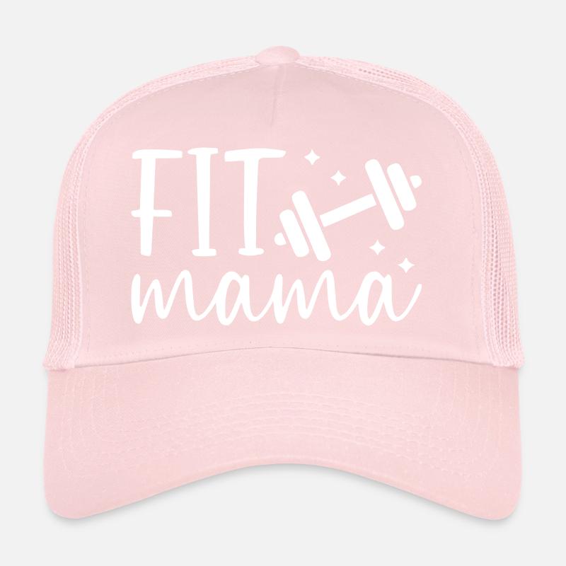 Fit Mama avec haltère Casquette trucker 