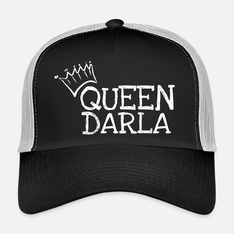 Reine Darla Lettrage À La Main Design Casquette trucker 