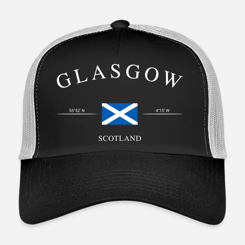 Glasgow, Écosse – Souvenirs et cadeaux de vacances Casquette trucker 