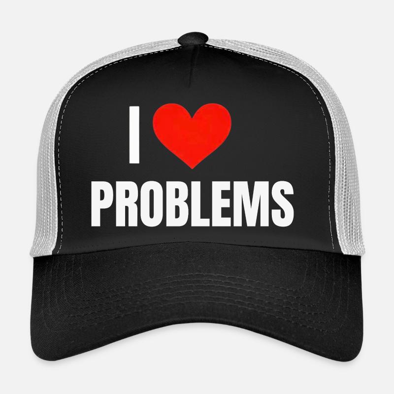 I ❤️ Problèmes Casquette trucker 