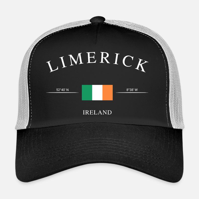 Limerick Irland – Urlaub Souvenir & Geschenk Trucker Cap