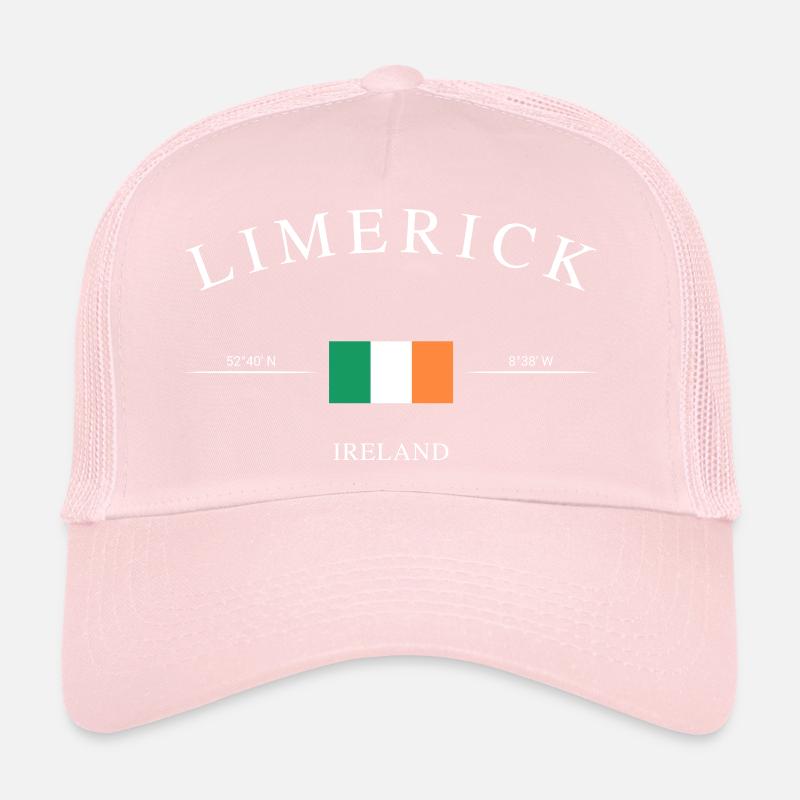 Limerick, Irlande – Souvenir et cadeau de vacances Casquette trucker 