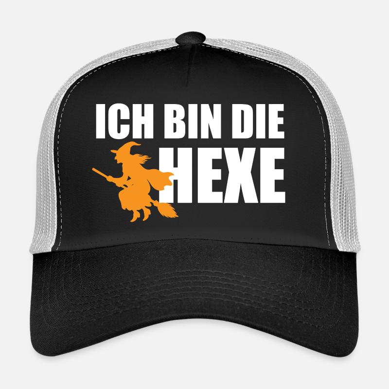 Je suis la sorcière Costume de partenaire de carnaval drôle Casquette trucker 