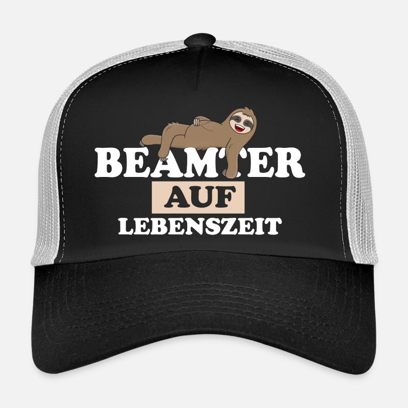 Fonctionnaire à vie Casquette trucker 