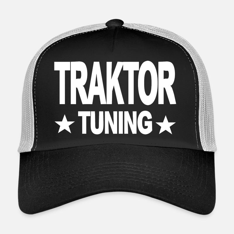 Traktor - Trucker Cap - Schwarz/Steingrau