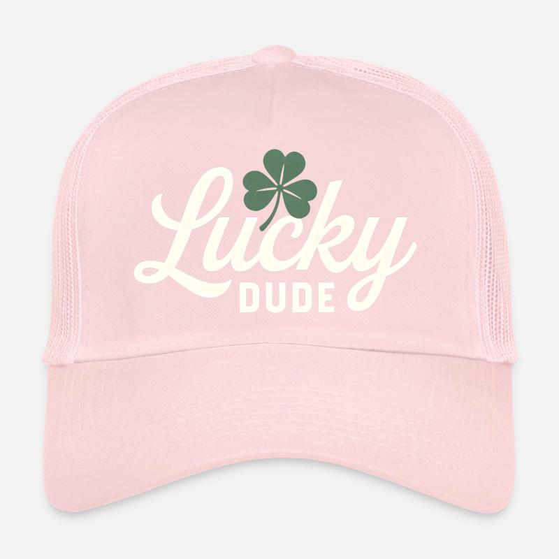 Lucky Dude avec le trèfle à quatre feuilles Casquette trucker 