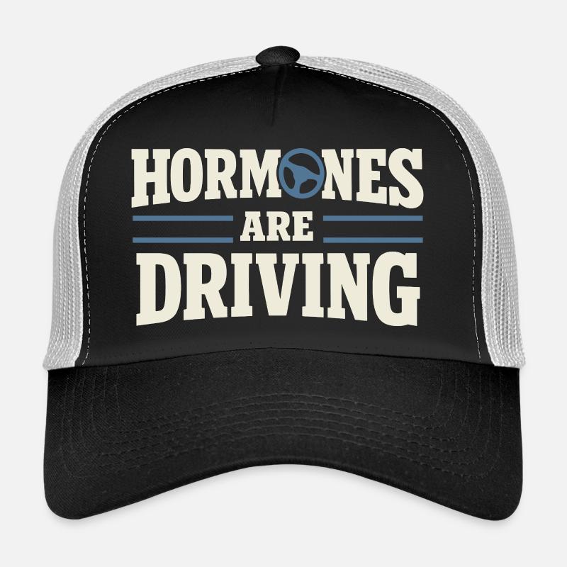 Perimenopause Humor Perimenopause Trucker Cap