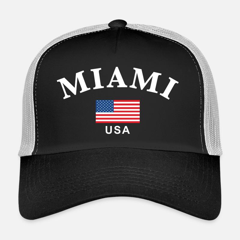 Miami, USA Trucker Cap