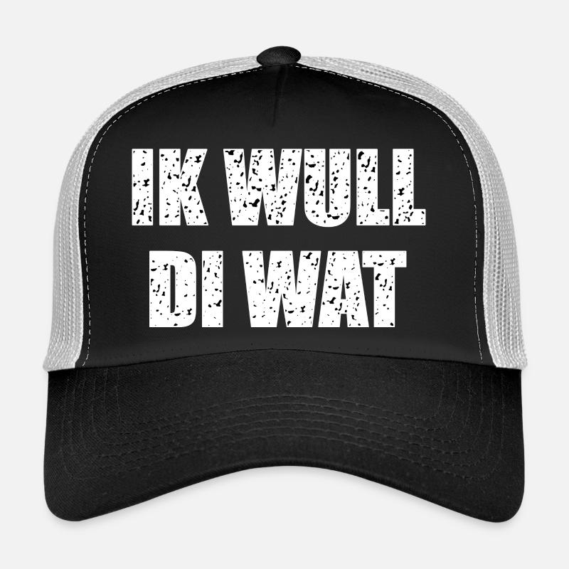 Drôle de dicton bas-allemand Casquette trucker 