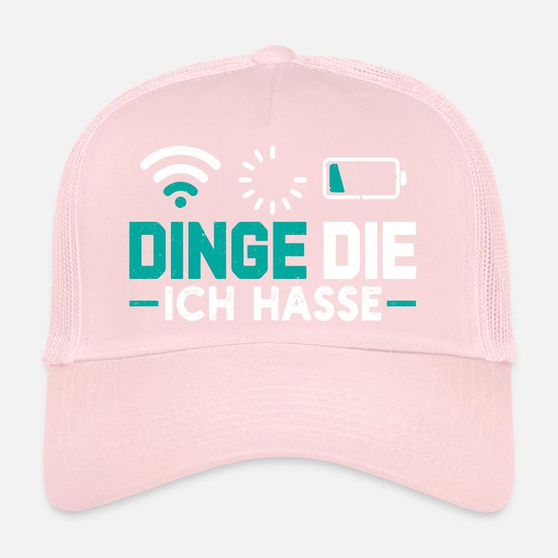 Ordinateur geek CHOSES QUE JE DÉTESTE DRÔLES Casquette trucker 