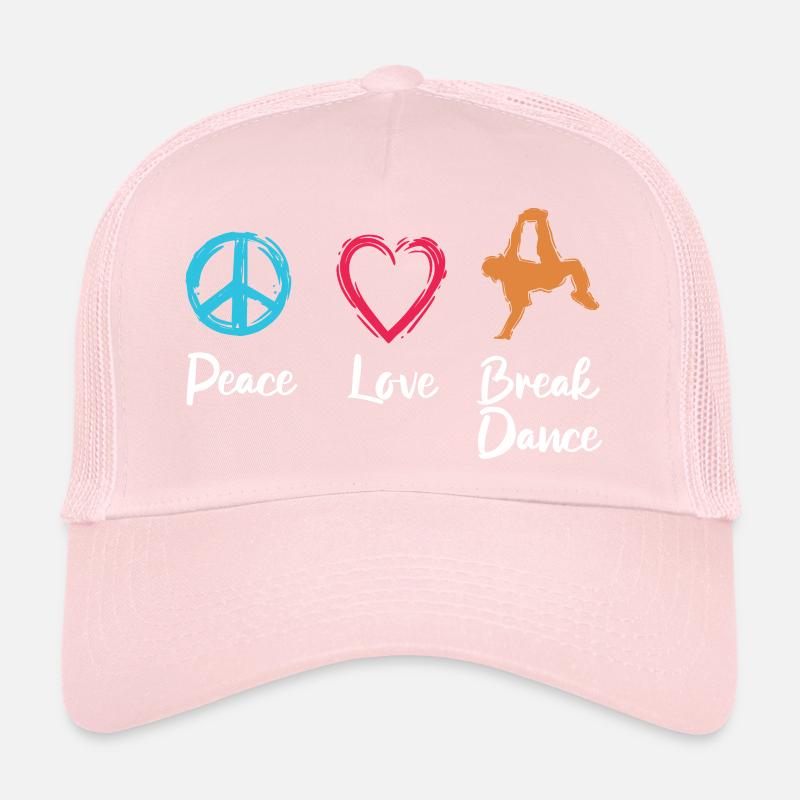 Frieden Liebe Breakdance Trucker Cap