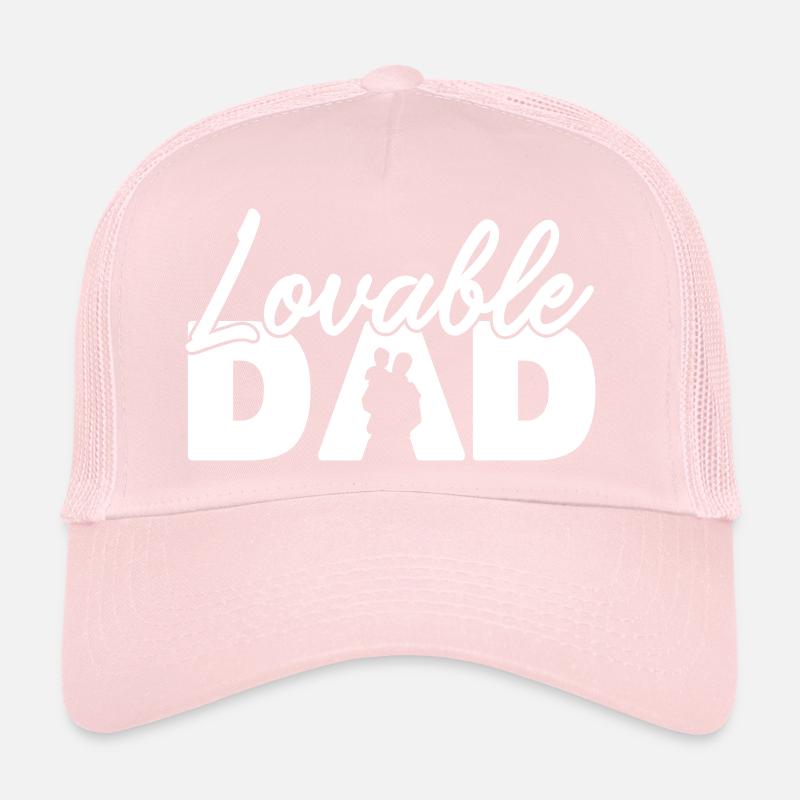 Père Aimable Esthétique Typographie Paternité Casquette trucker 