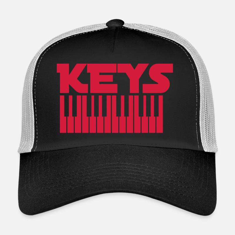 Keys - Trucker Cap - Schwarz/Steingrau