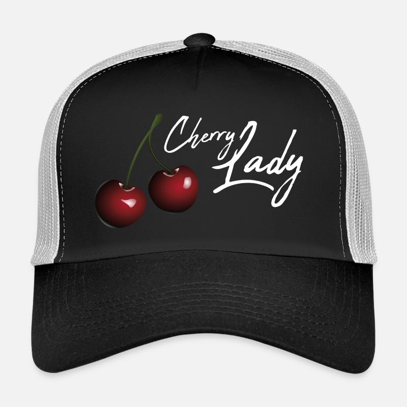 Cerise Lady / idée cadeau Casquette trucker 