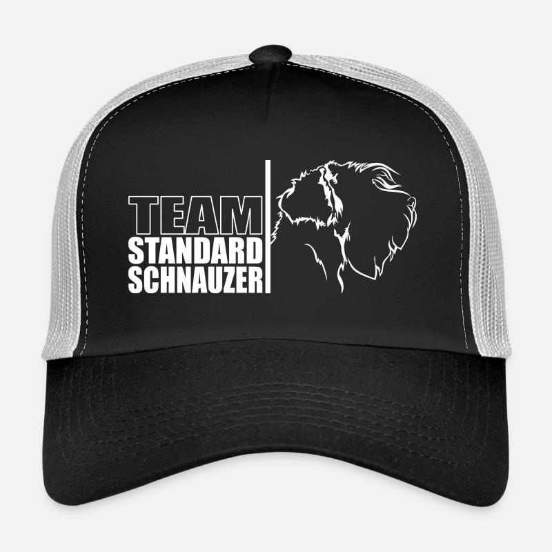 TEAM Standard Schnauzer Chiens Chien Wilsigns Casquette trucker 