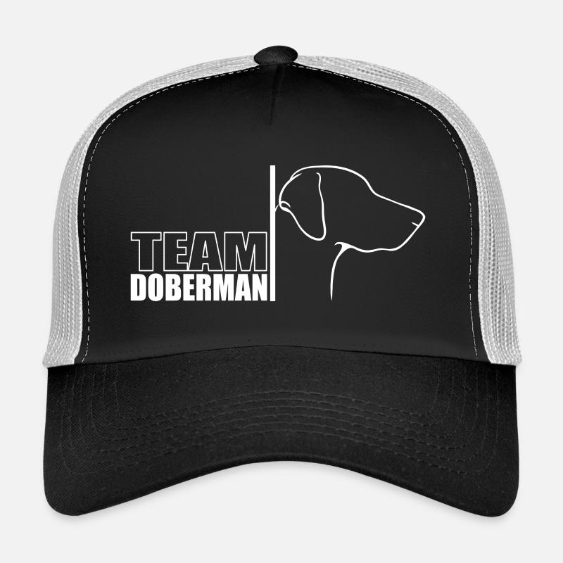 TEAM Doberman Profil Hund Hundesport Wilsigns Trucker Cap