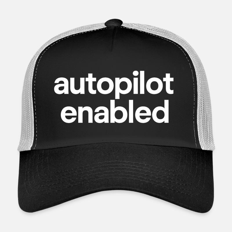 autopilot enabled Trucker Cap