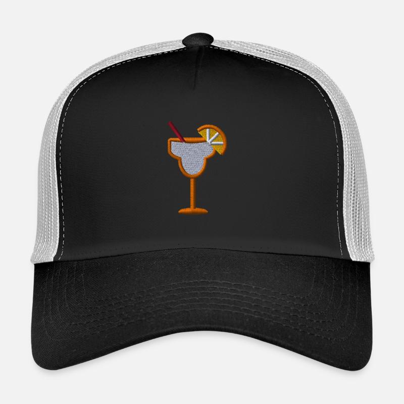 Cocktail orange bestickt Trucker Cap