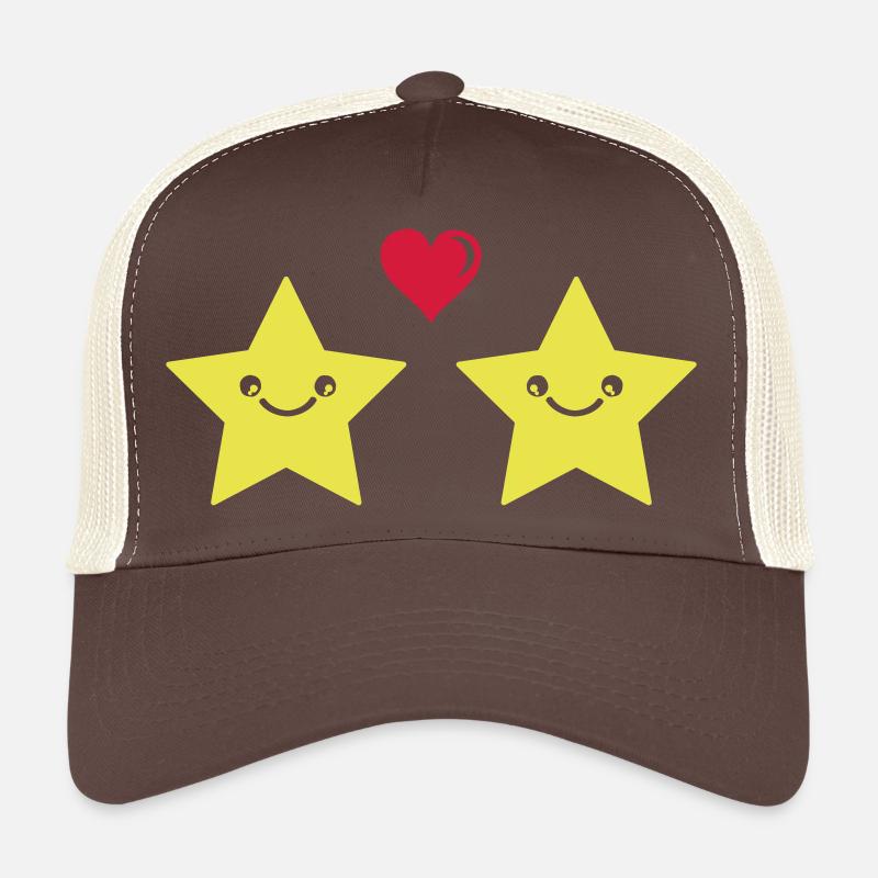 L’amour des étoiles Casquette trucker 
