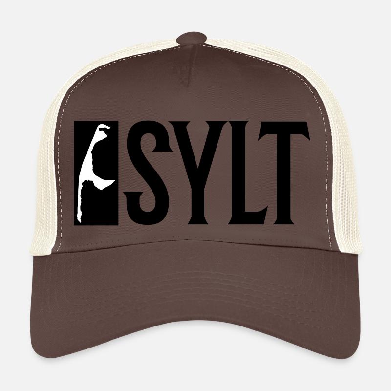 Sylt Urlaub - Trucker Cap - Braun/Beige