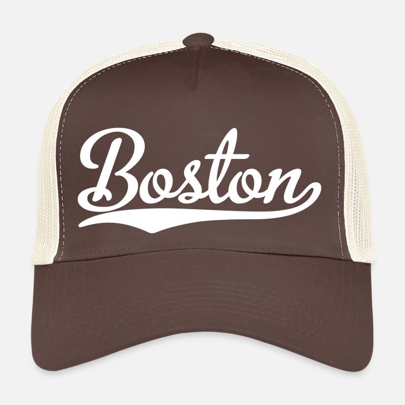 Boston - Casquette trucker  - marron/beige