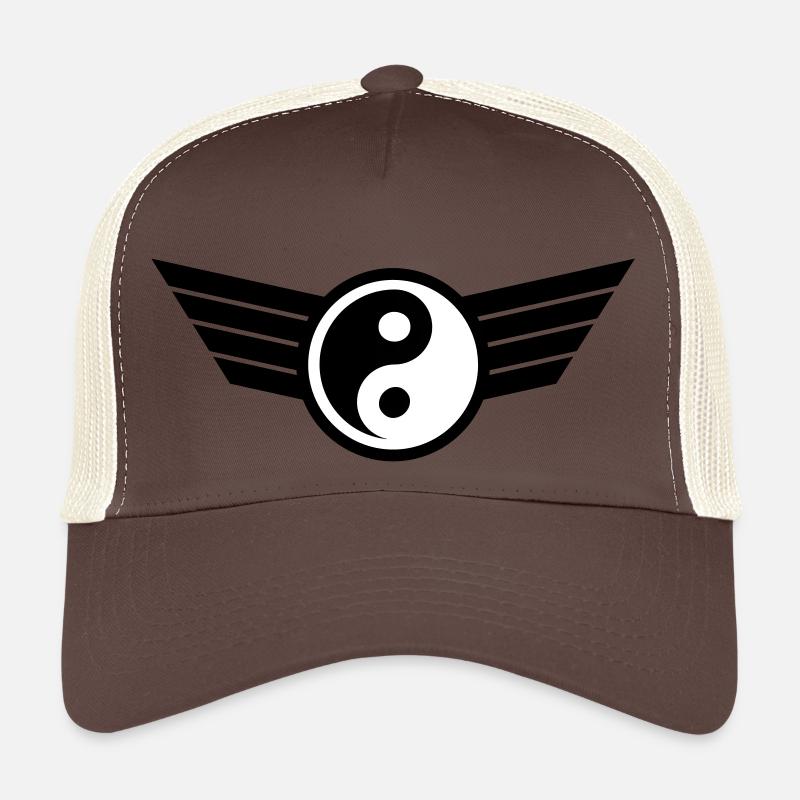 Yin Yang Trucker Cap