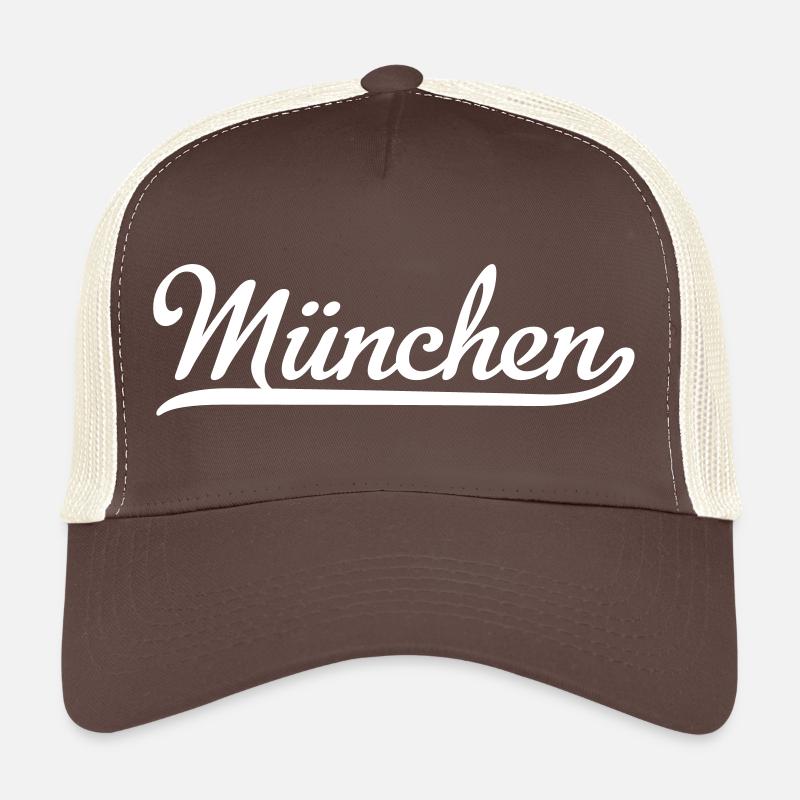 München - Trucker Cap - Braun/Beige