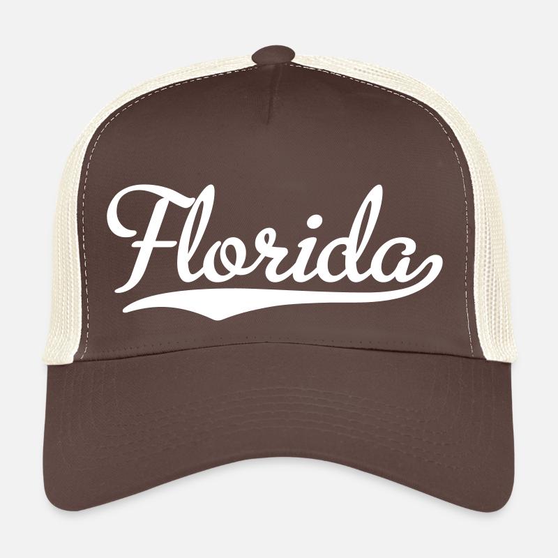 Florida - Trucker Cap - Braun/Beige