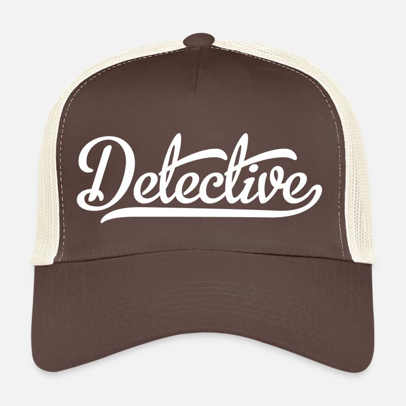 Détective Casquette trucker 