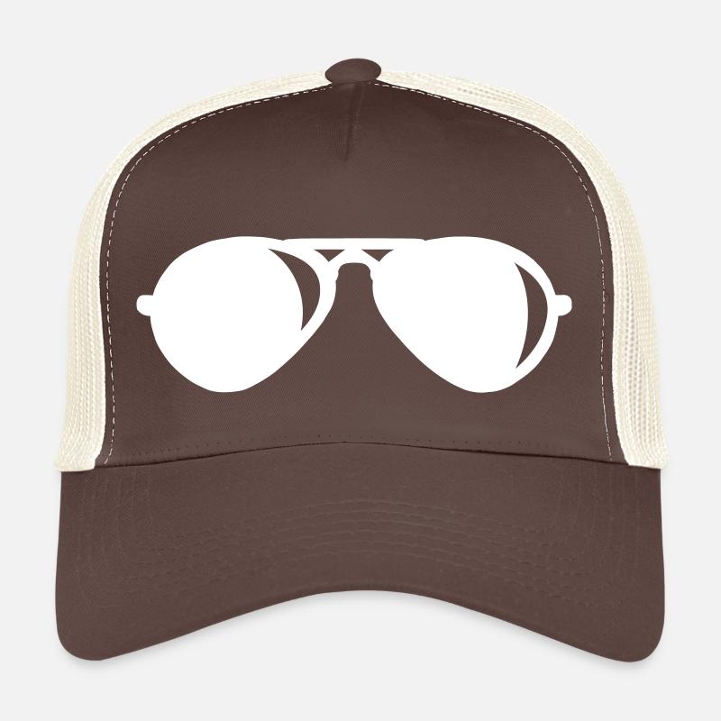 lunettes de soleil Casquette trucker 