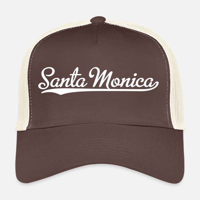 Santa Monica - Trucker Cap - brown/beige