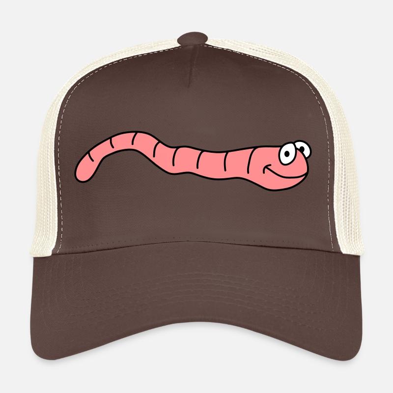 Funny Worm Casquette trucker 
