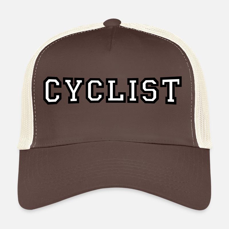 Cyclist - Trucker Cap - brown/beige