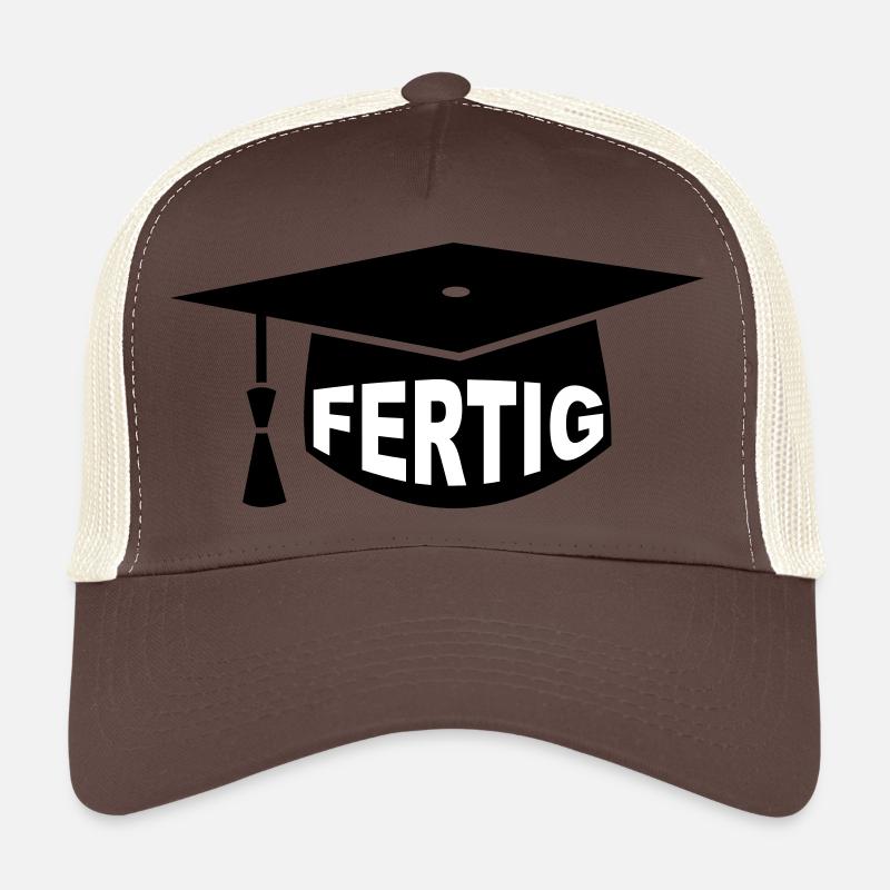 Finition - Mortier Casquette trucker 