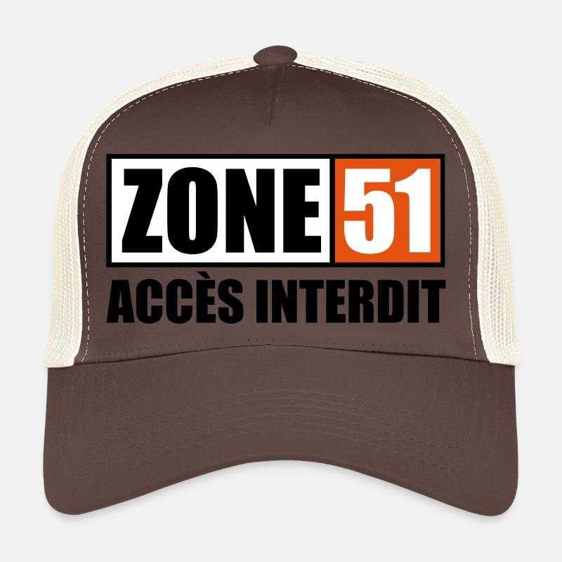 ZONE 51 Casquette trucker 