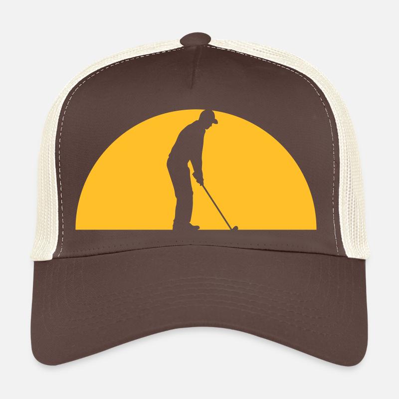 Play golf in the evening Trucker Cap