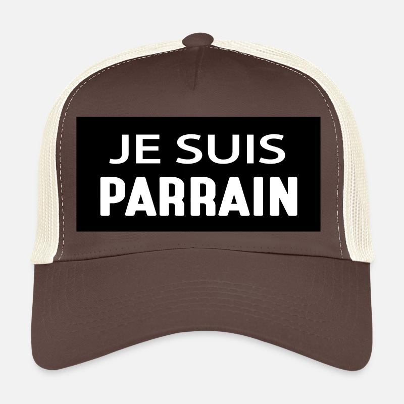 JE SUIS PARRAIN Casquette trucker 