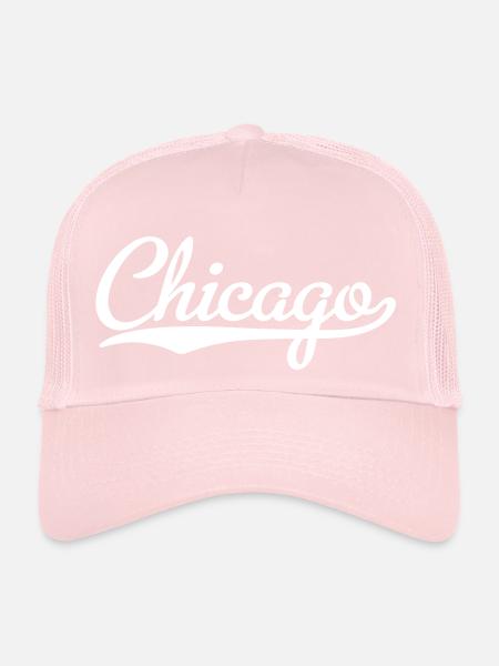 Chicago - Trucker Cap - pale pink - Front