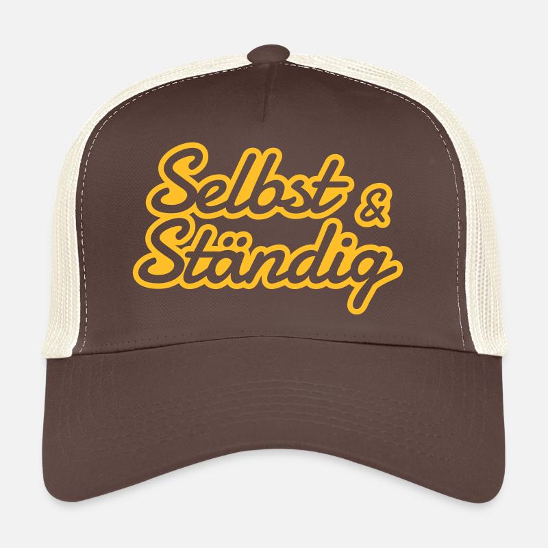 Self employed - self and constantly Trucker Cap