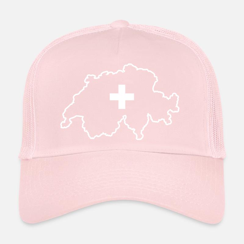 Schweizer Karte Trucker Cap