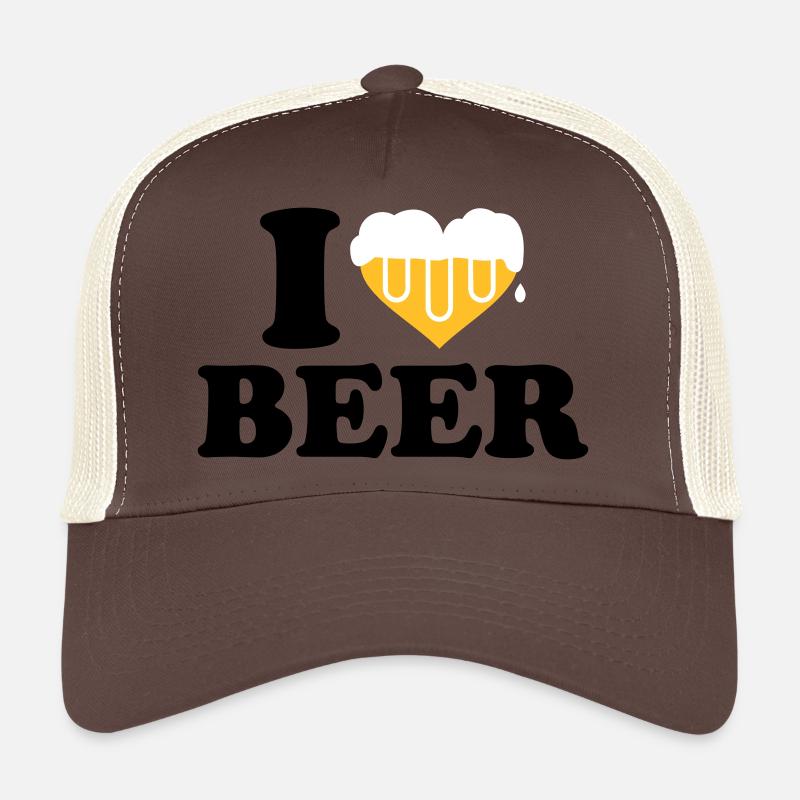 I love Beer Trucker Cap